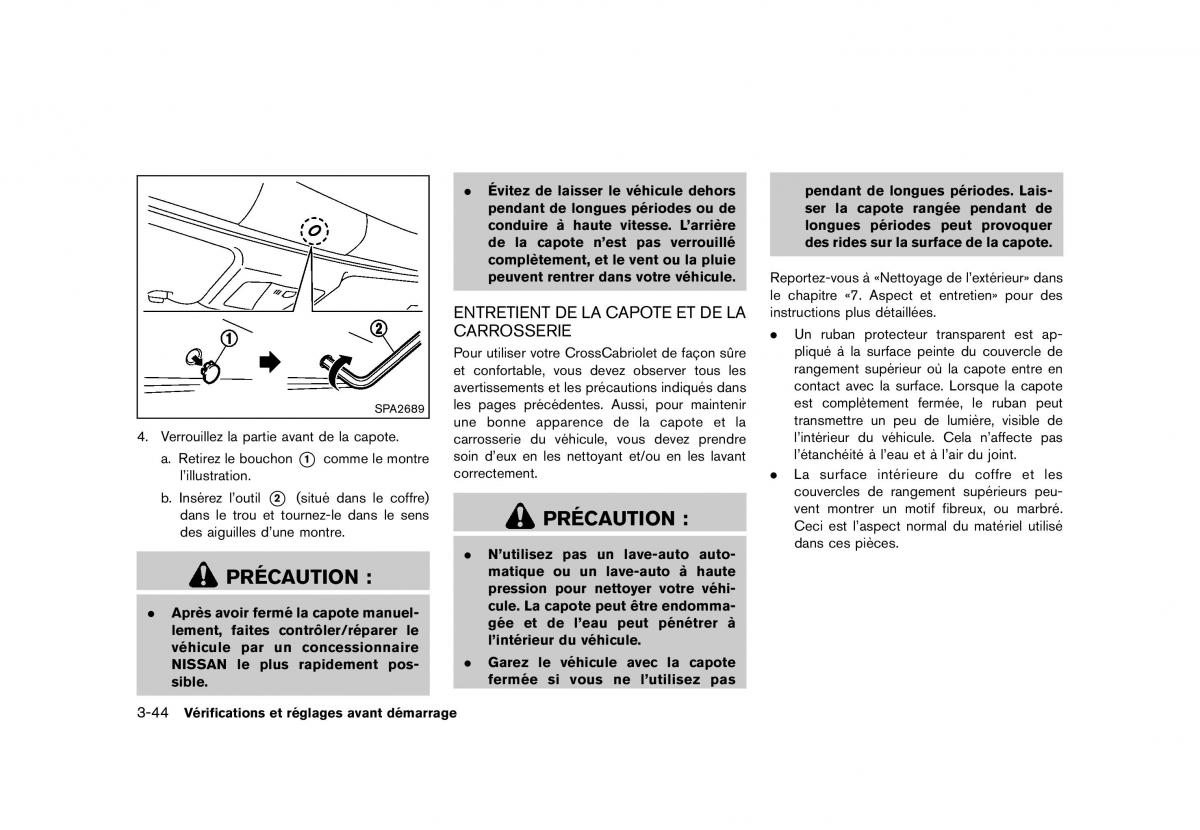 Nissan Murano Z51 manuel du proprietaire / page 216