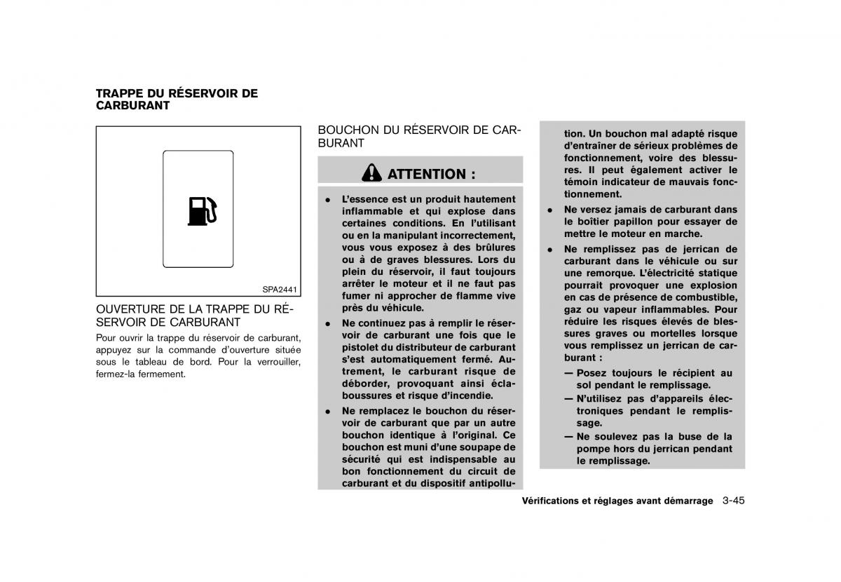 Nissan Murano Z51 manuel du proprietaire / page 217