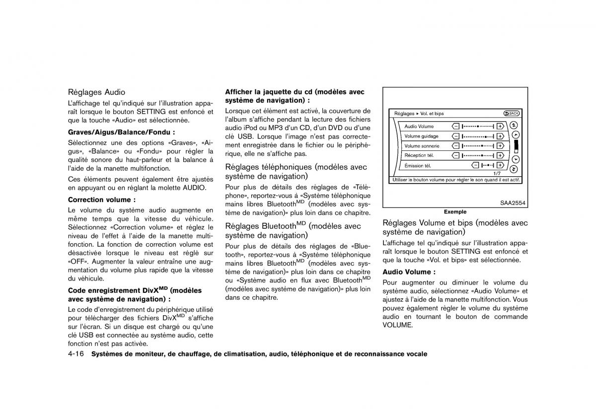 Nissan Murano Z51 manuel du proprietaire / page 244