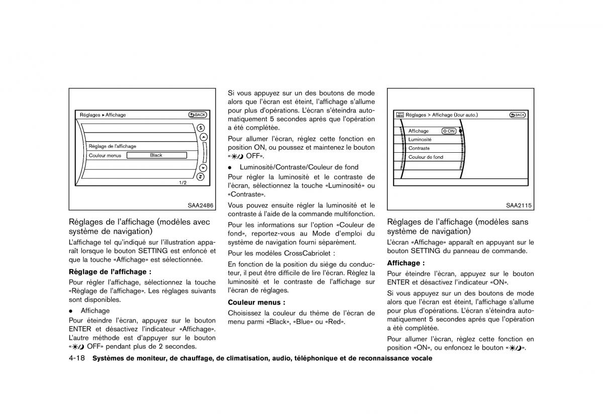 Nissan Murano Z51 manuel du proprietaire / page 246