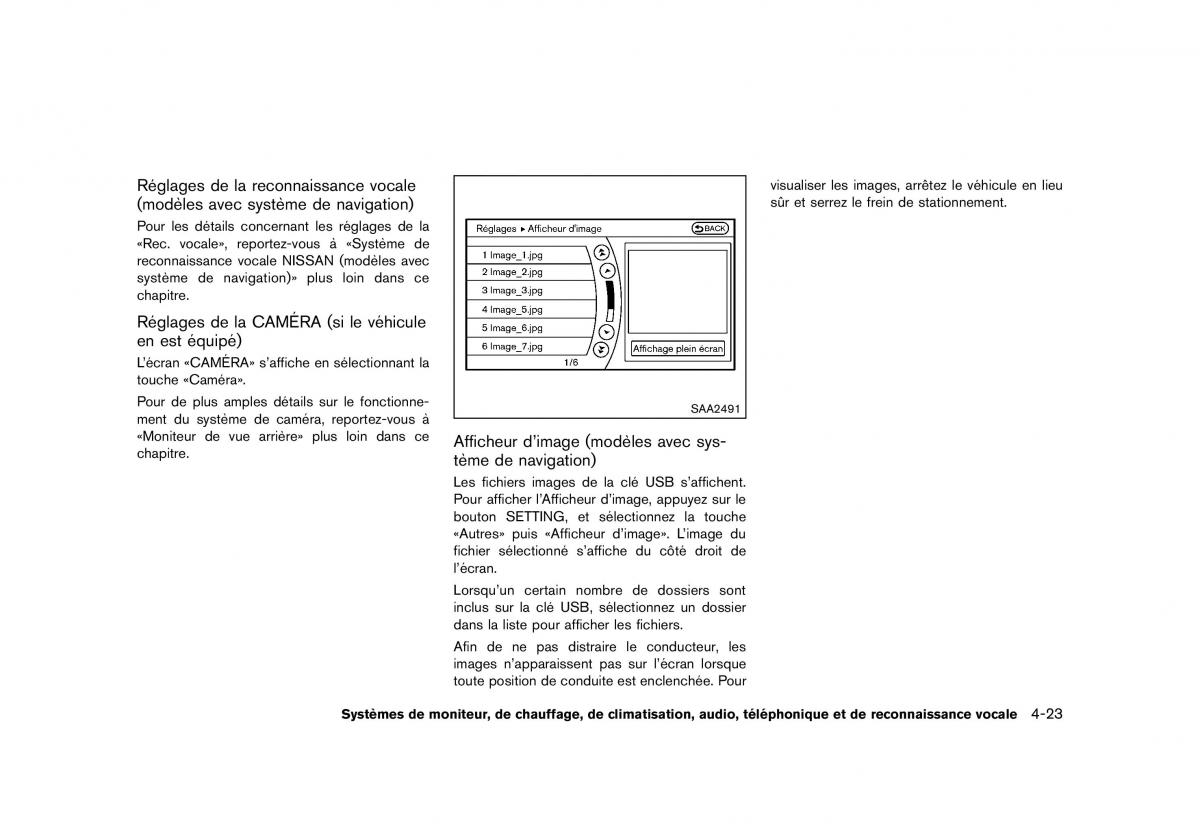 Nissan Murano Z51 manuel du proprietaire / page 251