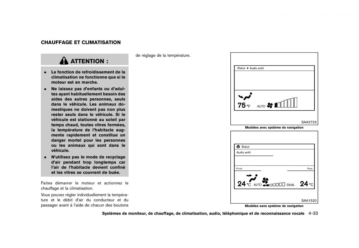 Nissan Murano Z51 manuel du proprietaire / page 261