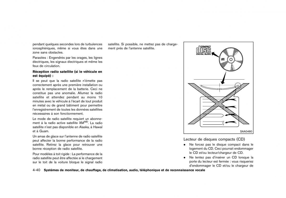 Nissan Murano Z51 manuel du proprietaire / page 268