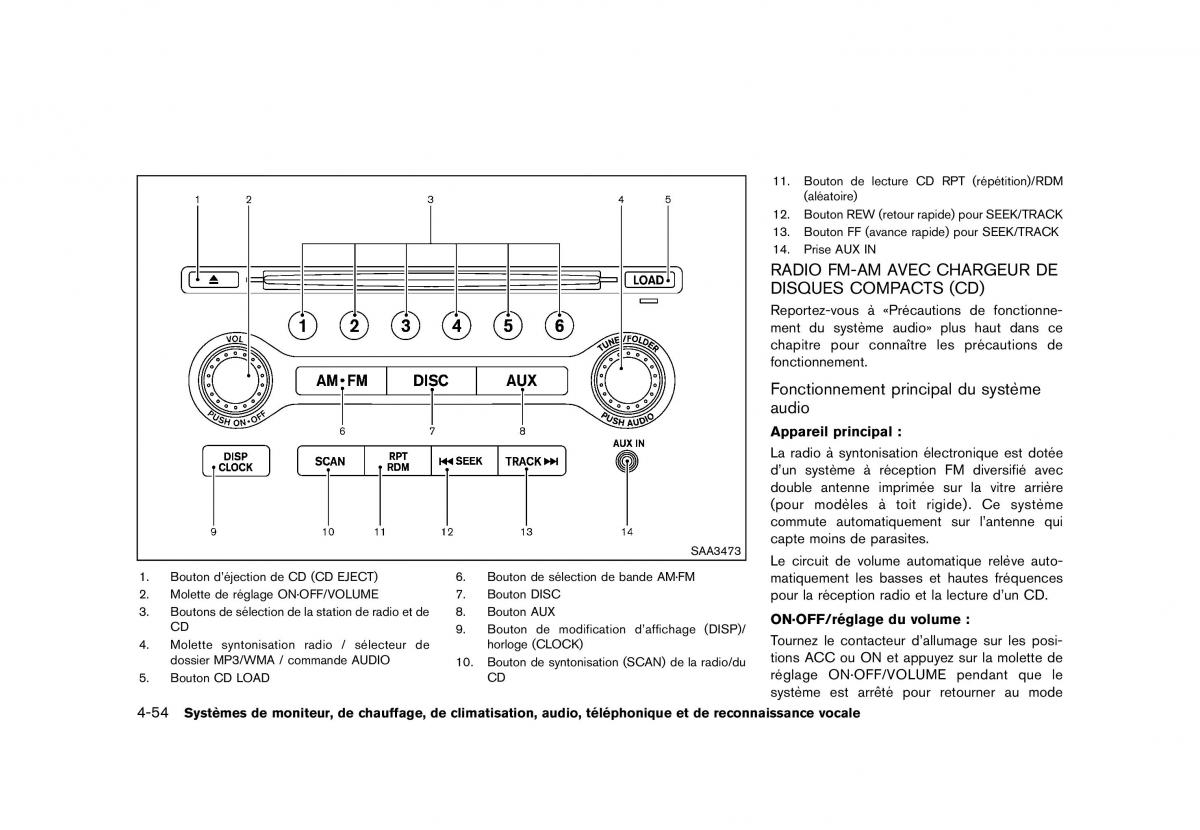 Nissan Murano Z51 manuel du proprietaire / page 282