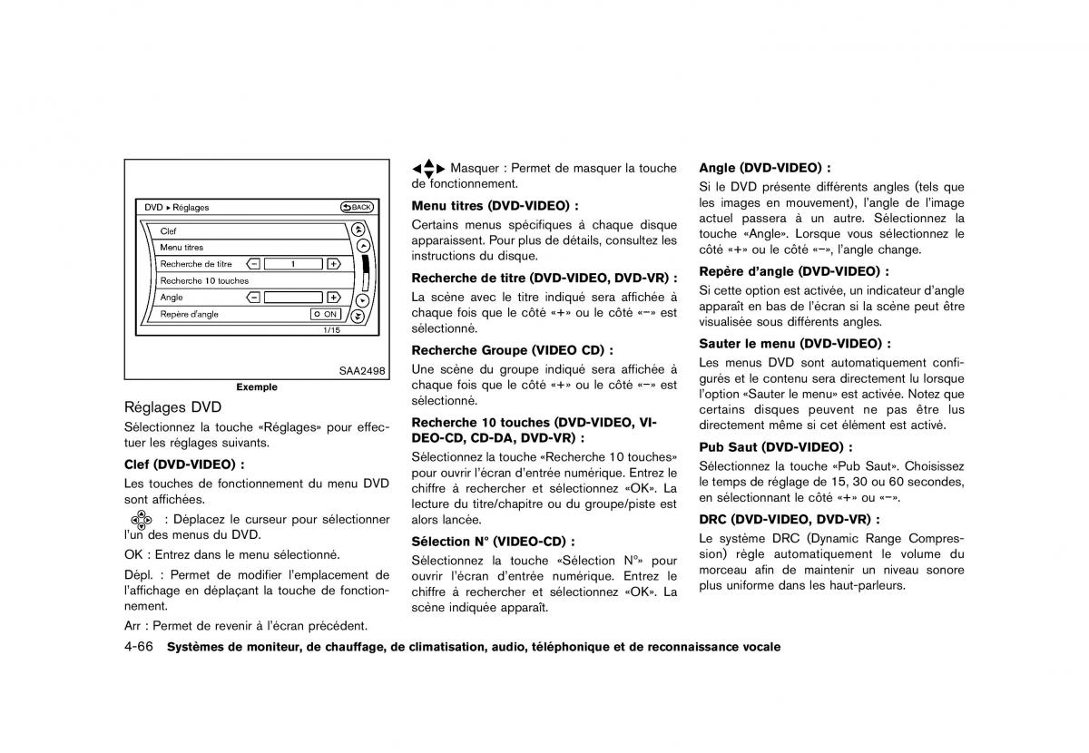 Nissan Murano Z51 manuel du proprietaire / page 294