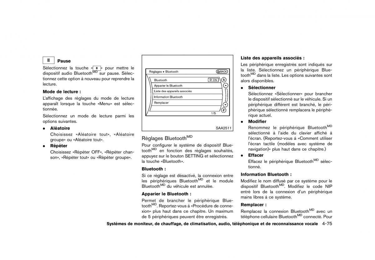 Nissan Murano Z51 manuel du proprietaire / page 303