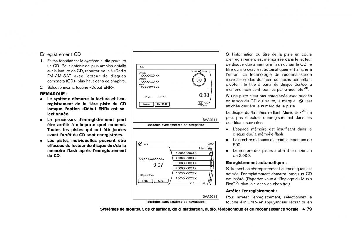 Nissan Murano Z51 manuel du proprietaire / page 307