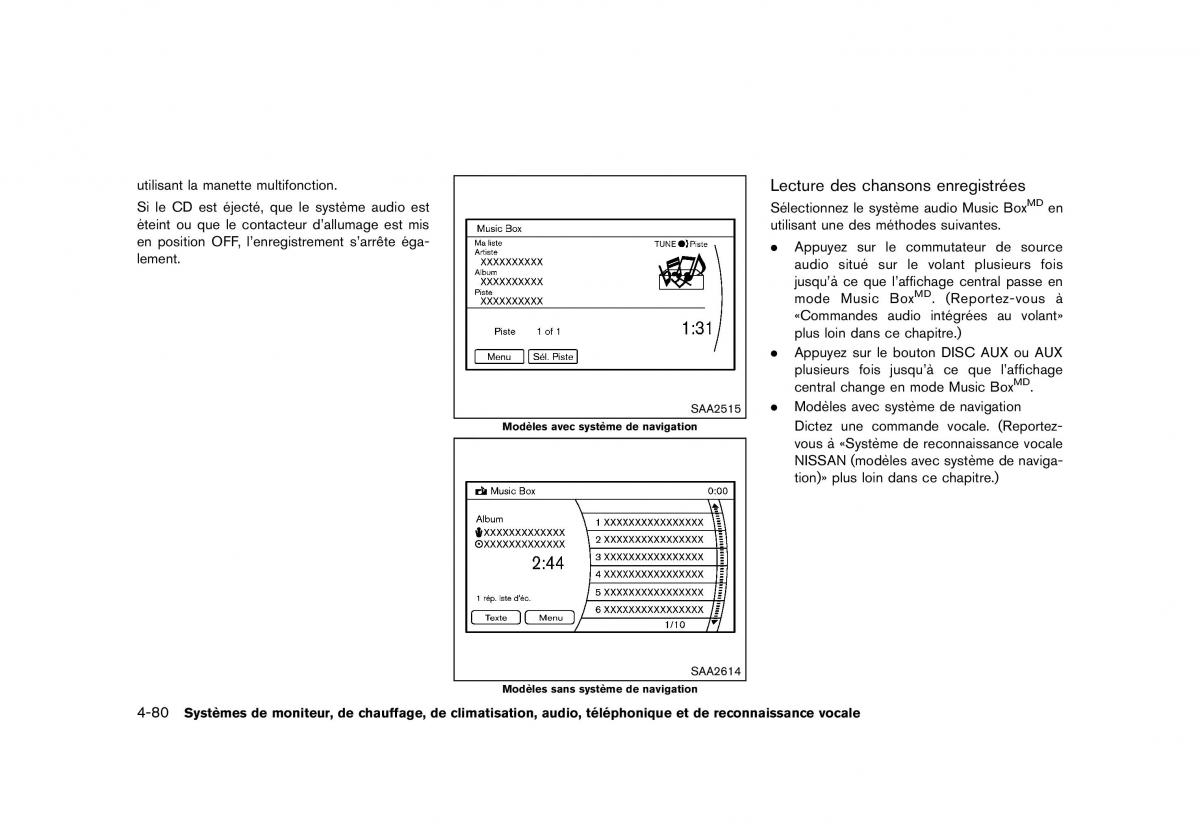 Nissan Murano Z51 manuel du proprietaire / page 308