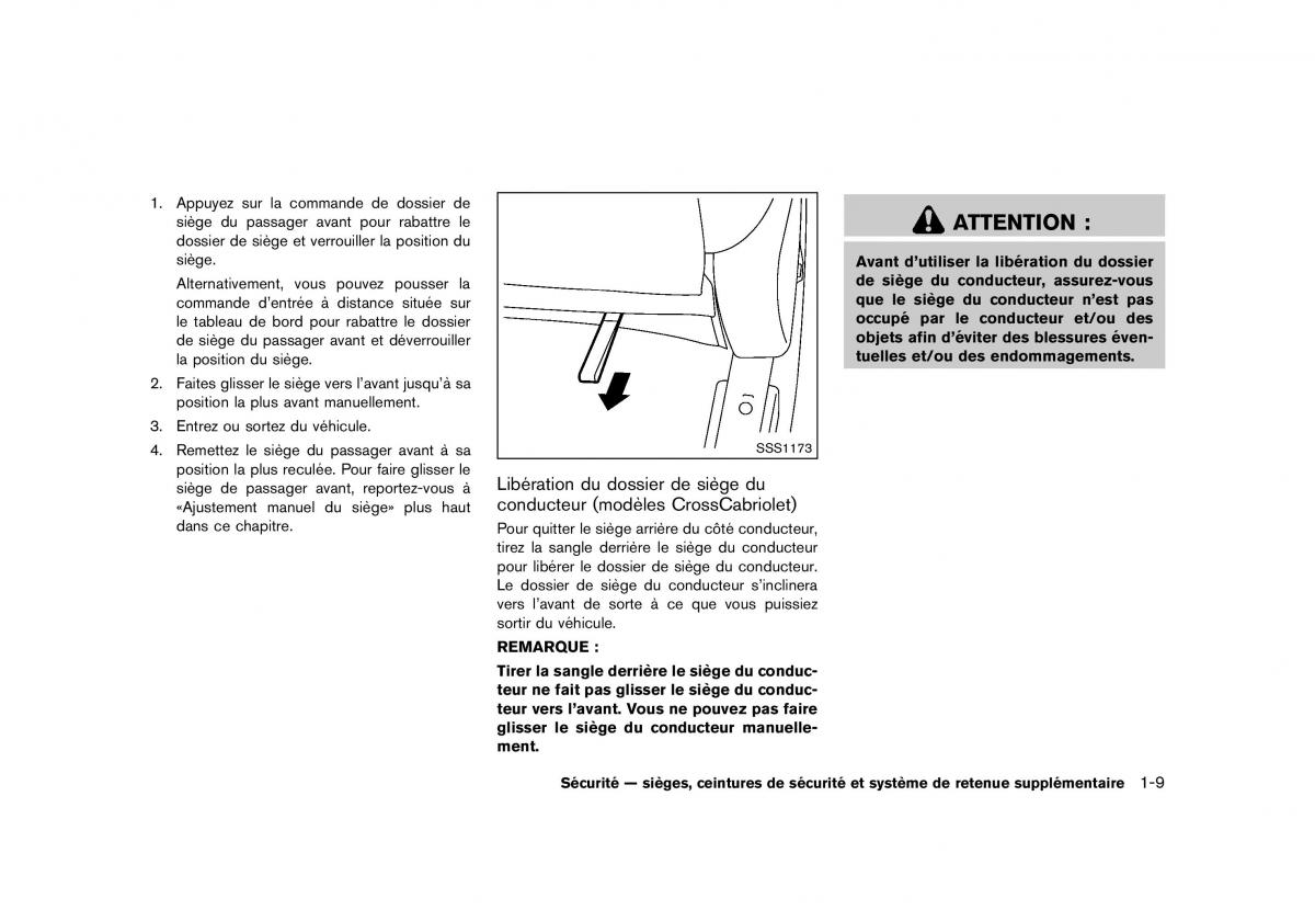 Nissan Murano Z51 manuel du proprietaire / page 33