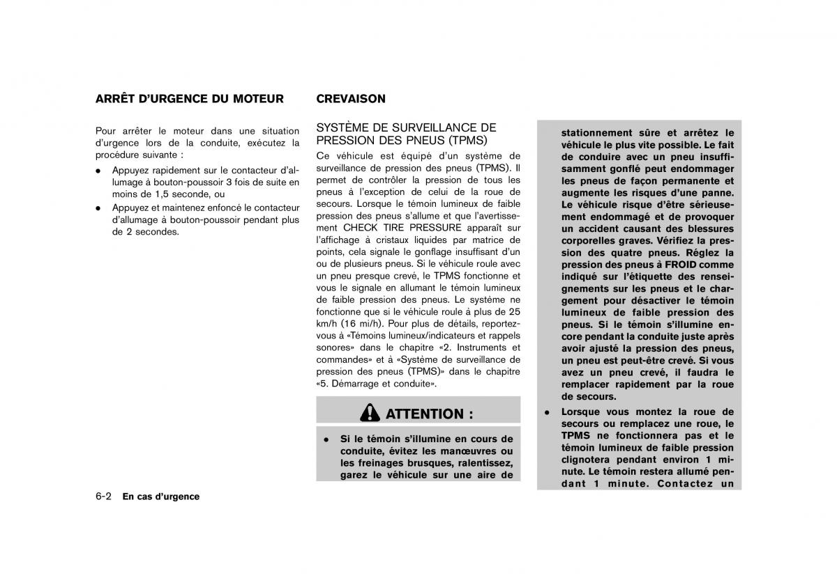 Nissan Murano Z51 manuel du proprietaire / page 414