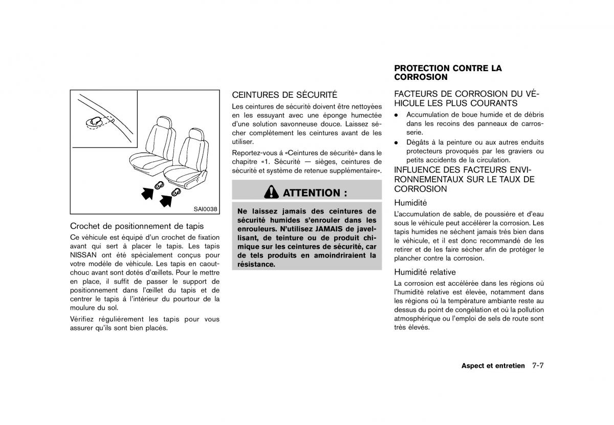 Nissan Murano Z51 manuel du proprietaire / page 443