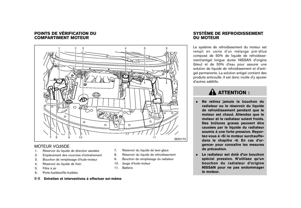 Nissan Murano Z51 manuel du proprietaire / page 454