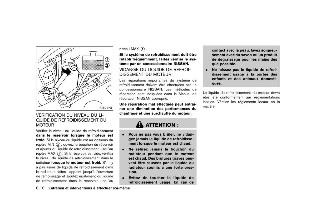 Nissan Murano Z51 manuel du proprietaire / page 456