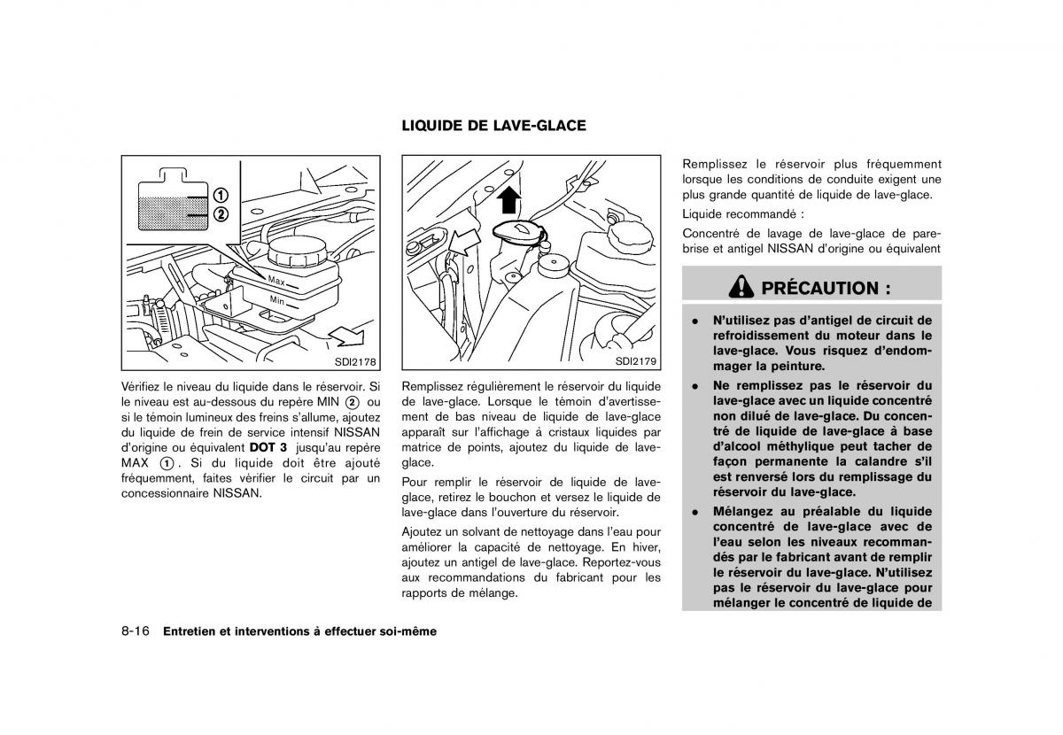 Nissan Murano Z51 manuel du proprietaire / page 462