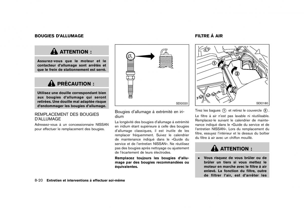 Nissan Murano Z51 manuel du proprietaire / page 466