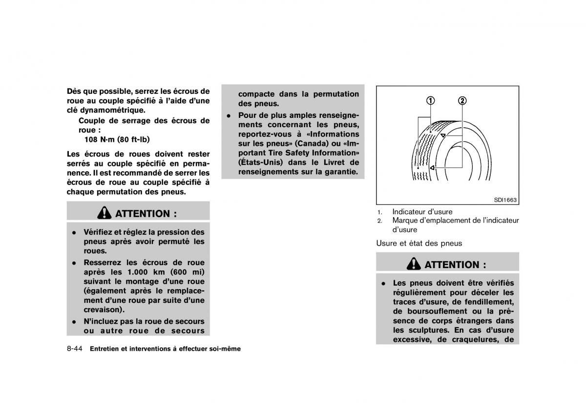 Nissan Murano Z51 manuel du proprietaire / page 490