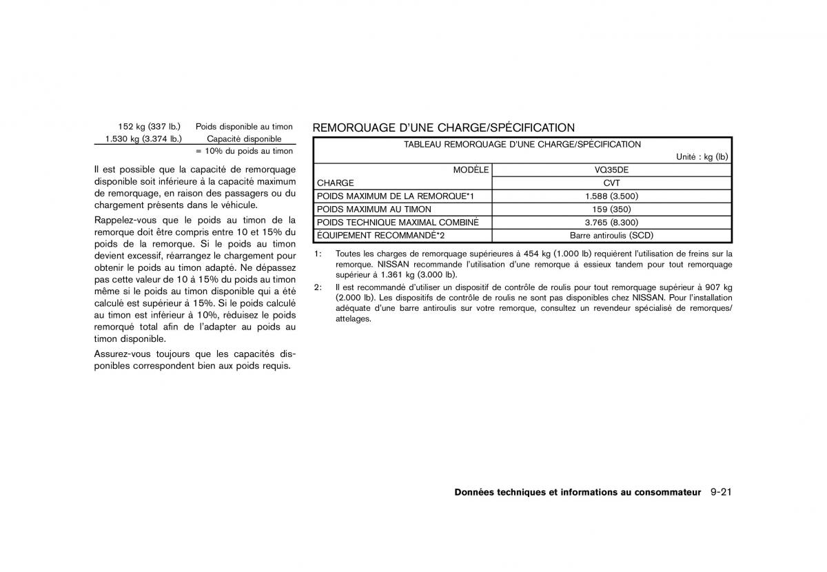 Nissan Murano Z51 manuel du proprietaire / page 517