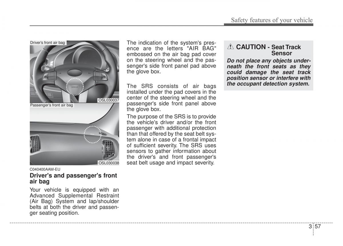 KIA Sportage IV owners manual / page 73