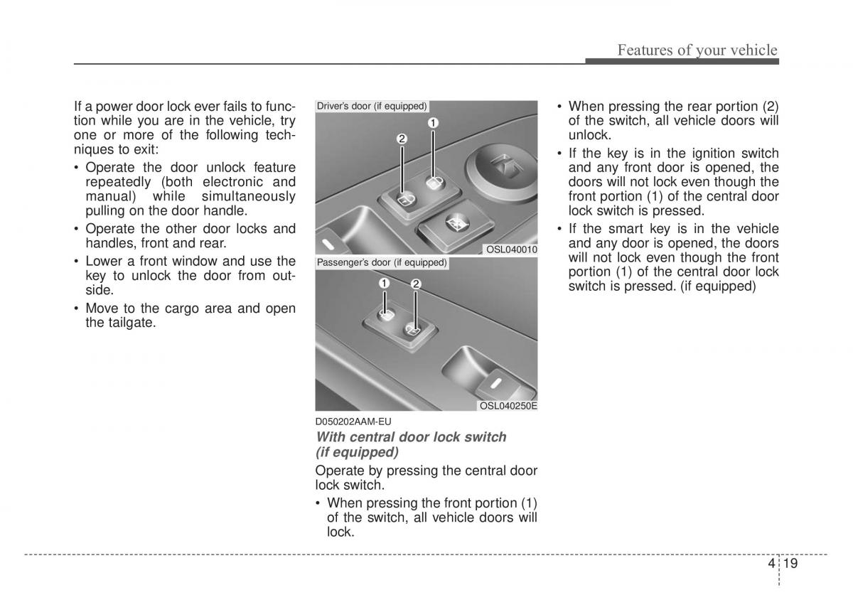 KIA Sportage IV owners manual / page 104