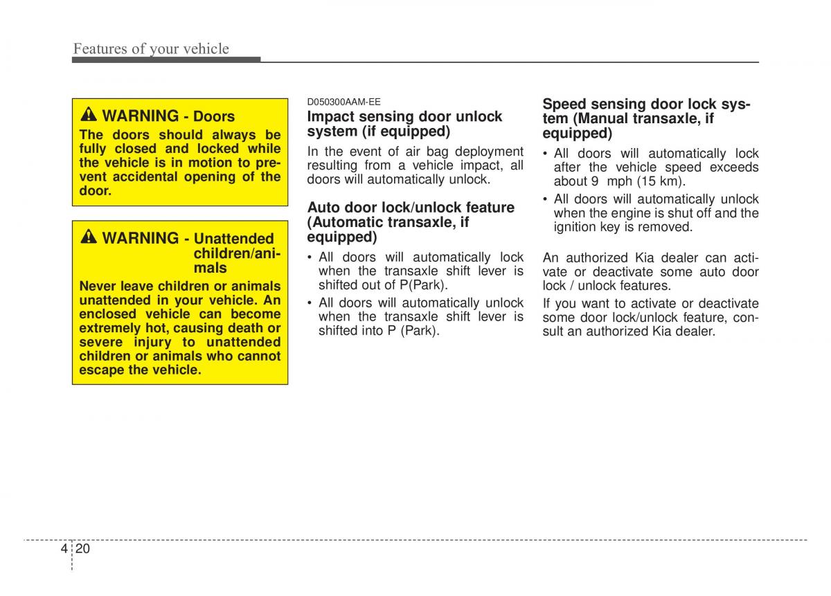 KIA Sportage IV owners manual / page 105