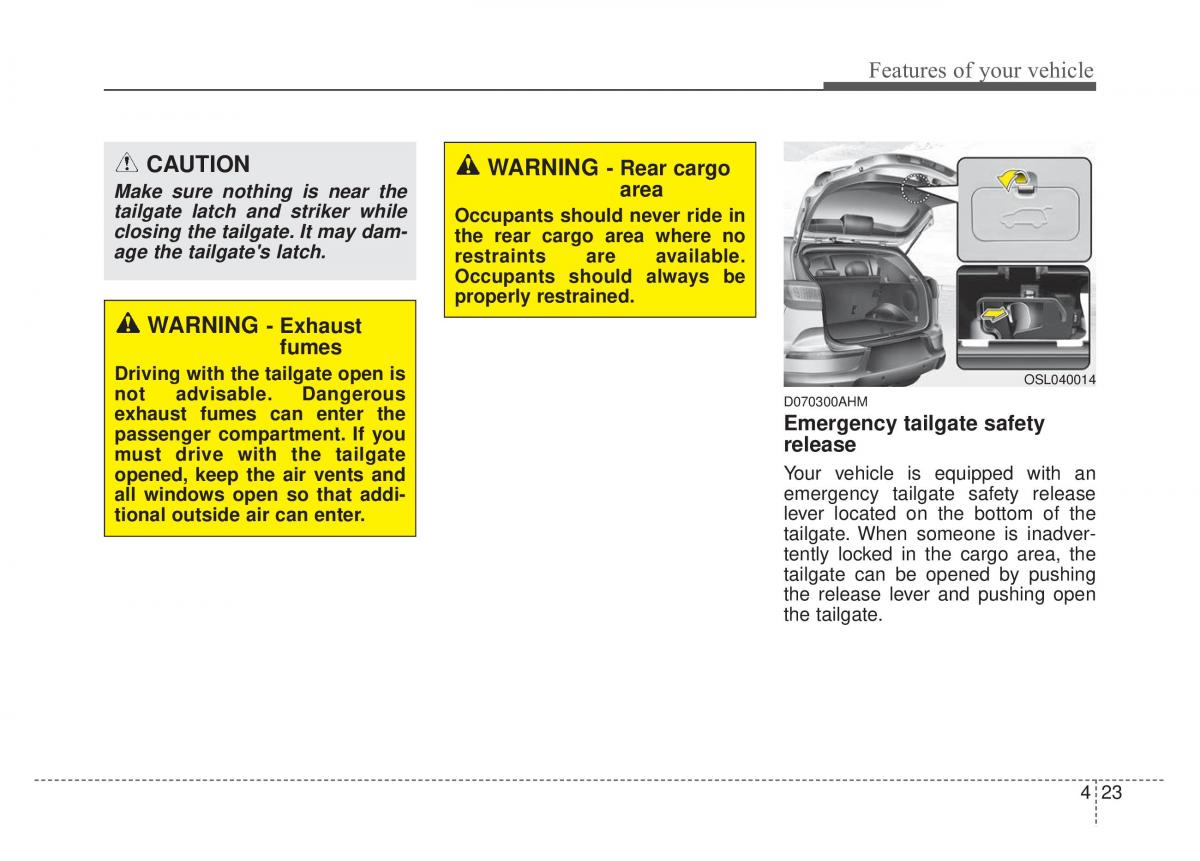 KIA Sportage IV owners manual / page 108