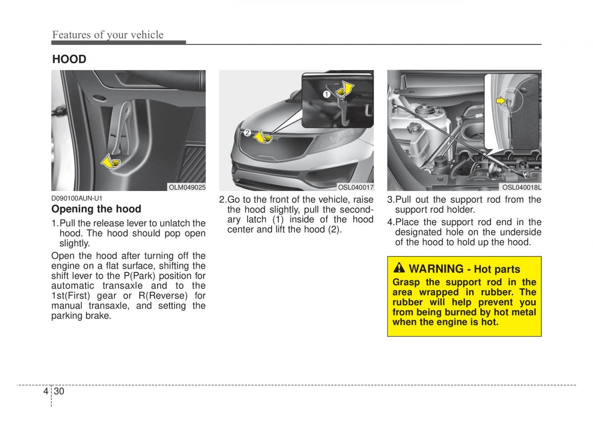 KIA Sportage IV owners manual / page 115