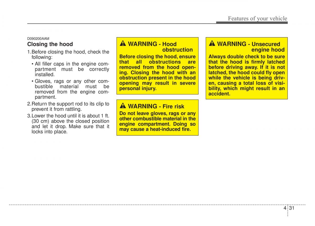 KIA Sportage IV owners manual / page 116