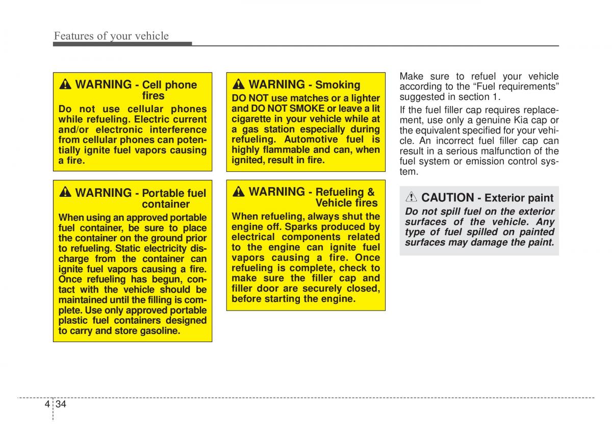 KIA Sportage IV owners manual / page 119