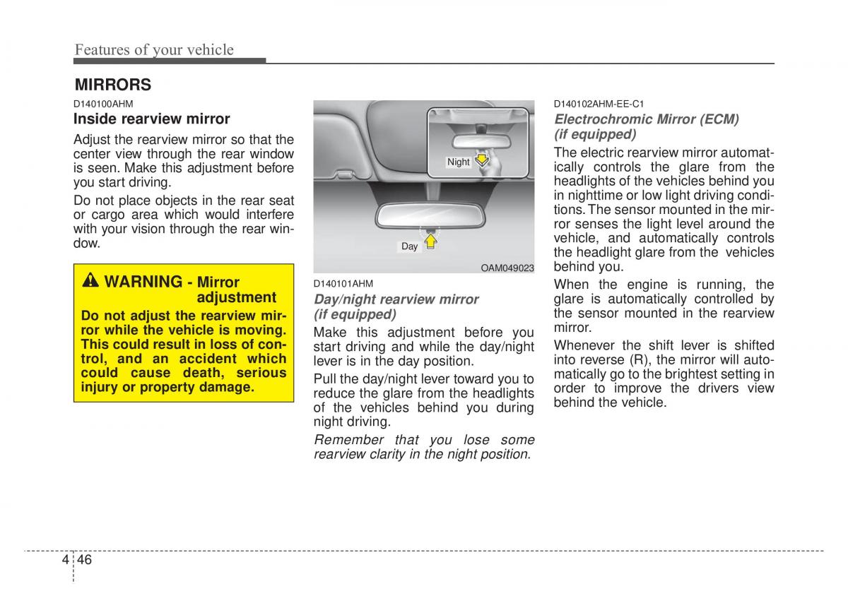 KIA Sportage IV owners manual / page 131