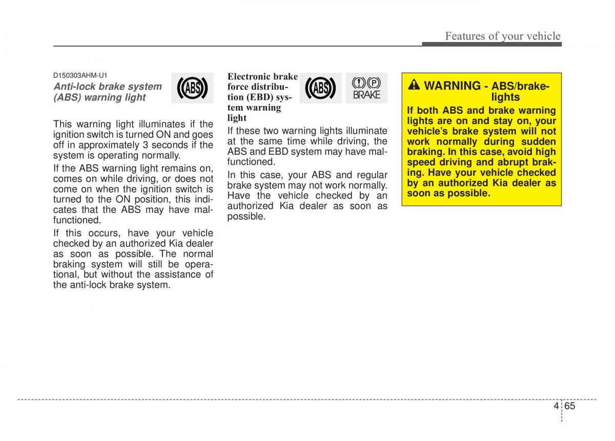 KIA Sportage IV owners manual / page 150