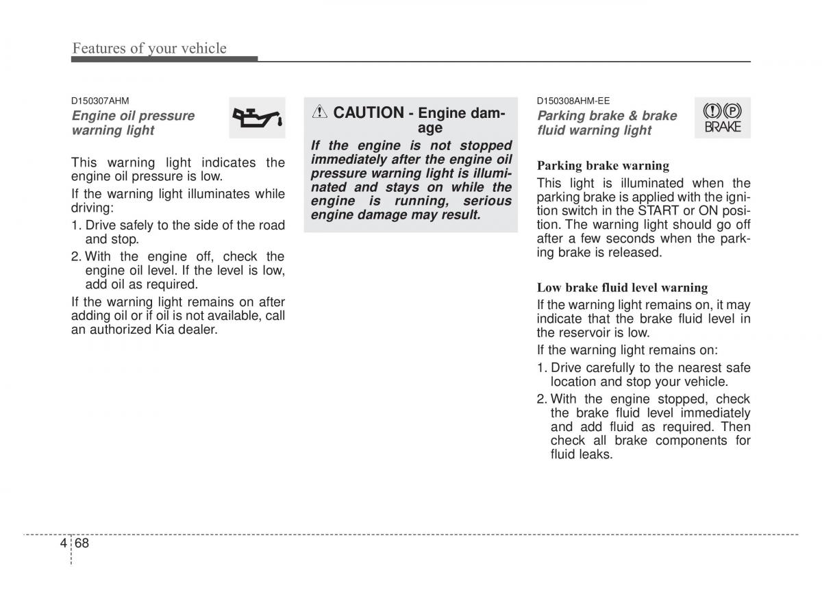 KIA Sportage IV owners manual / page 153