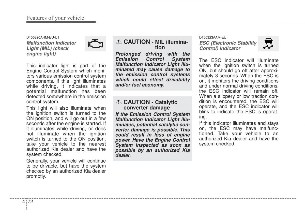 KIA Sportage IV owners manual / page 157