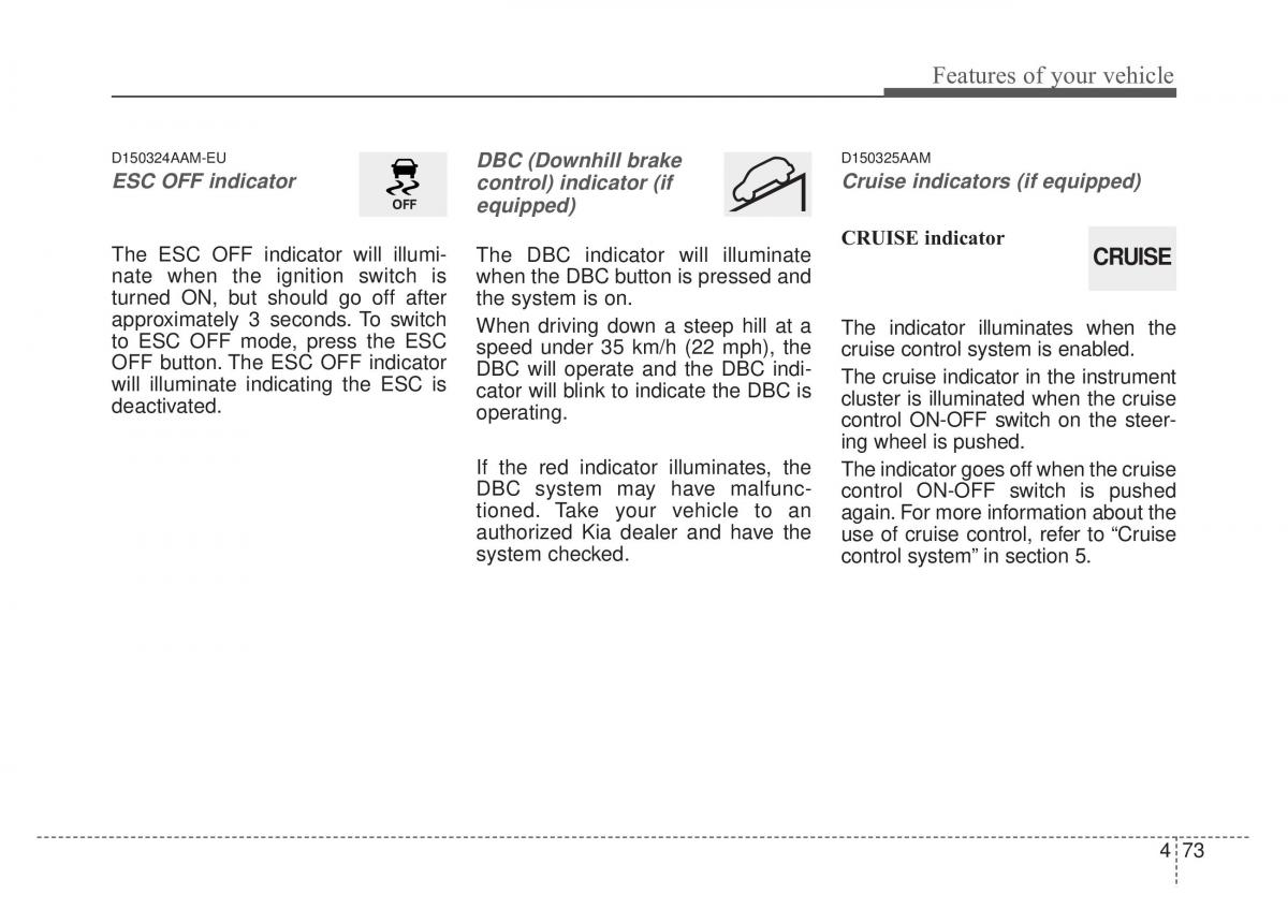 KIA Sportage IV owners manual / page 158