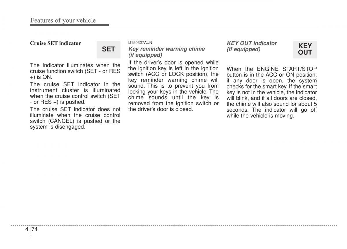 KIA Sportage IV owners manual / page 159