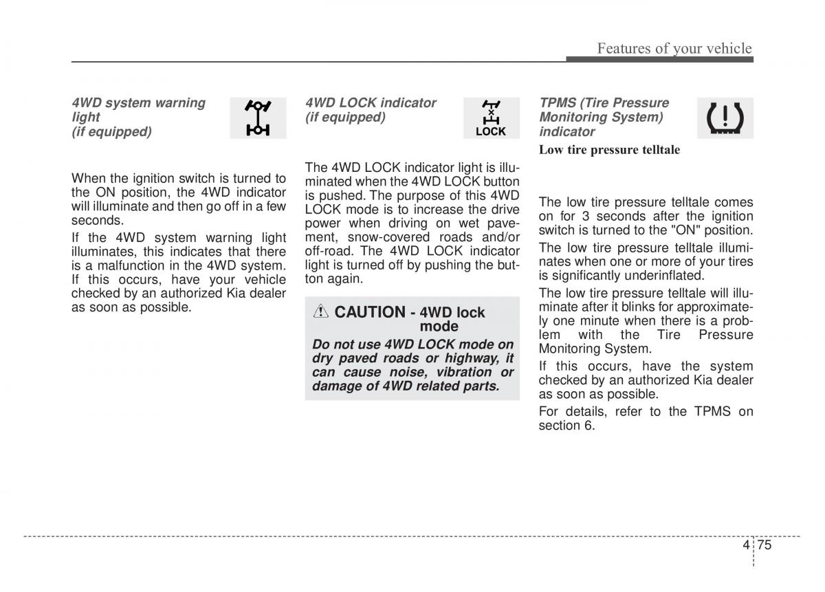 KIA Sportage IV owners manual / page 160