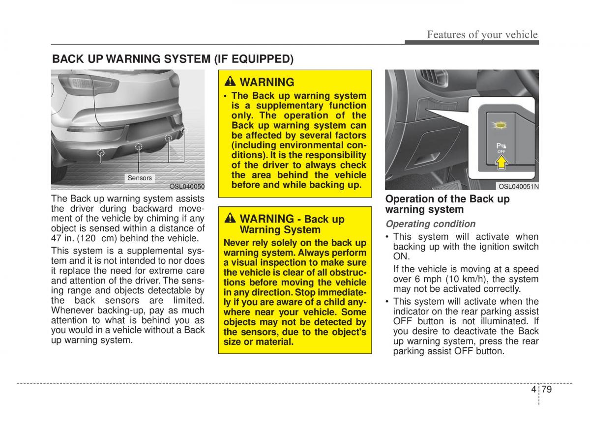 KIA Sportage IV owners manual / page 164