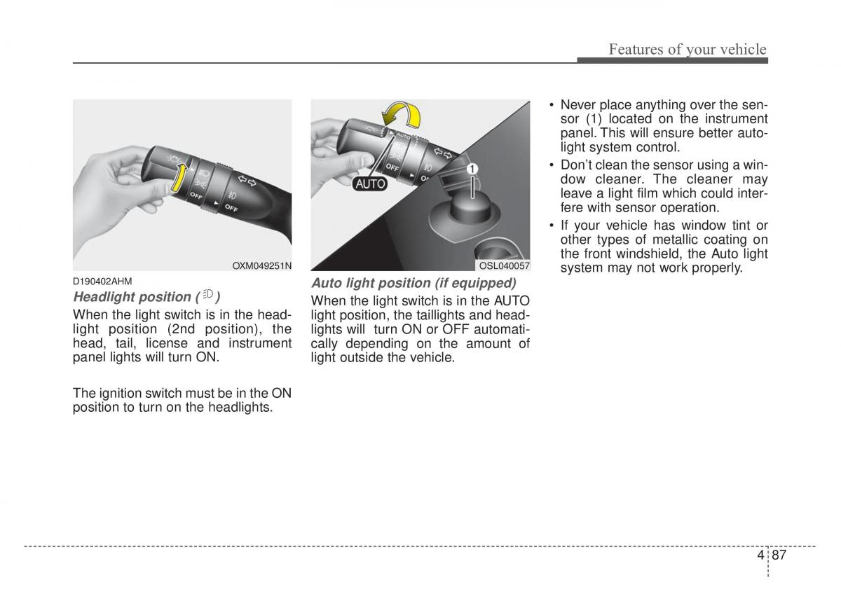 KIA Sportage IV owners manual / page 172