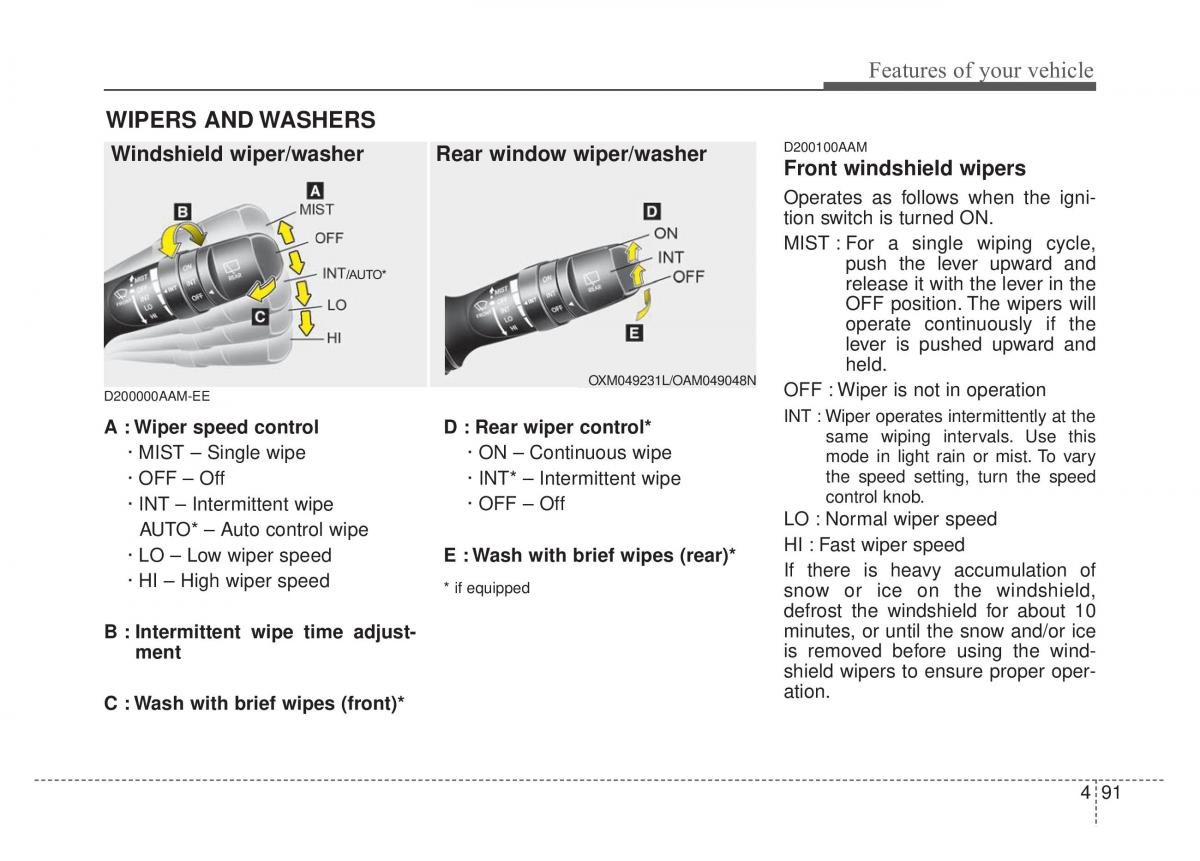 KIA Sportage IV owners manual / page 176