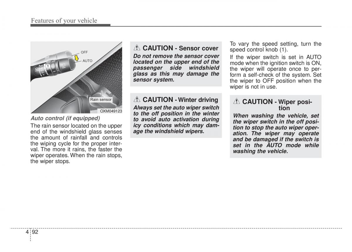 KIA Sportage IV owners manual / page 177