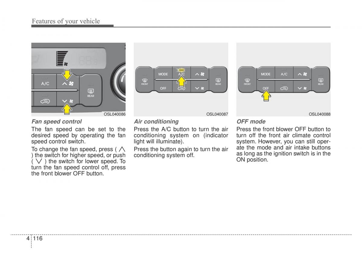 KIA Sportage IV owners manual / page 201