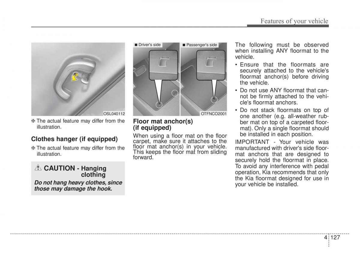 KIA Sportage IV owners manual / page 212