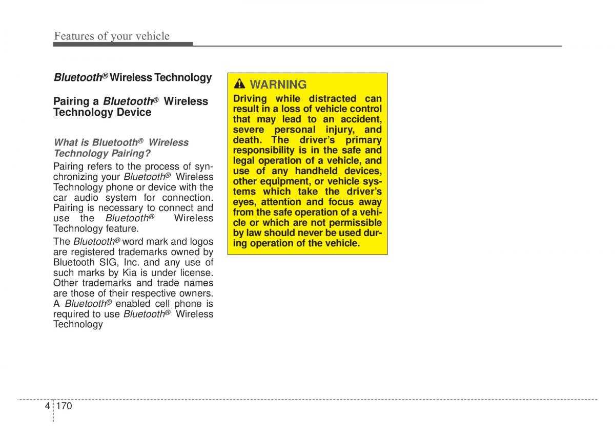 KIA Sportage IV owners manual / page 255