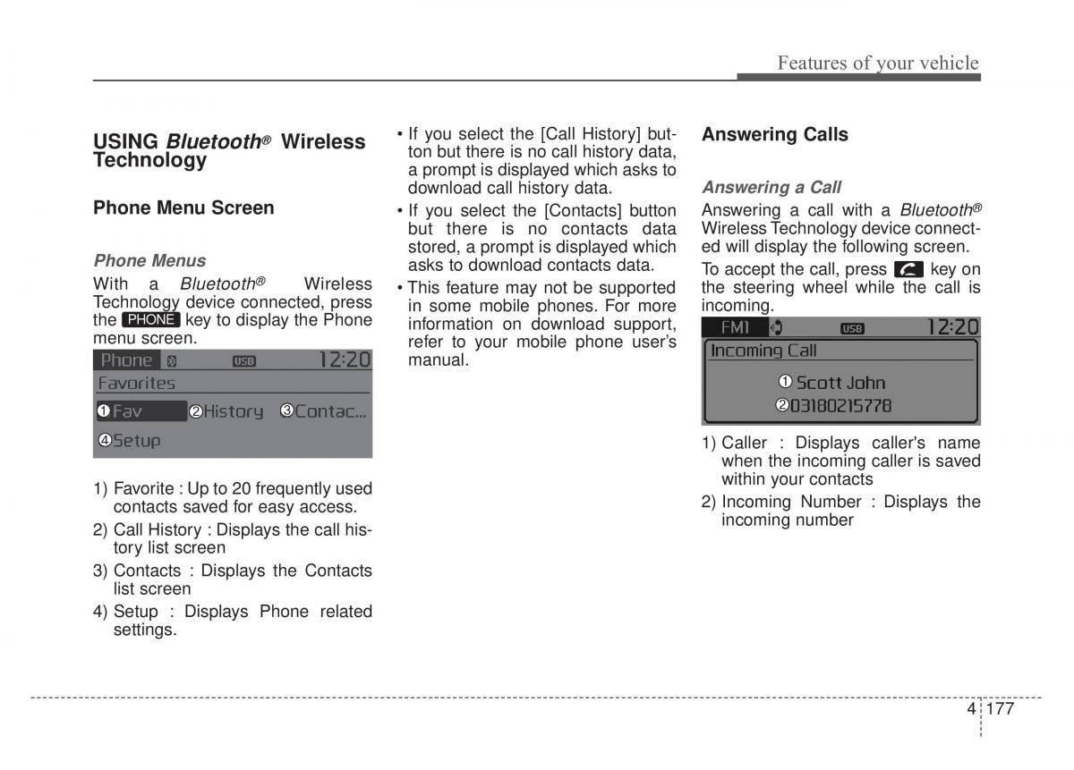 KIA Sportage IV owners manual / page 262