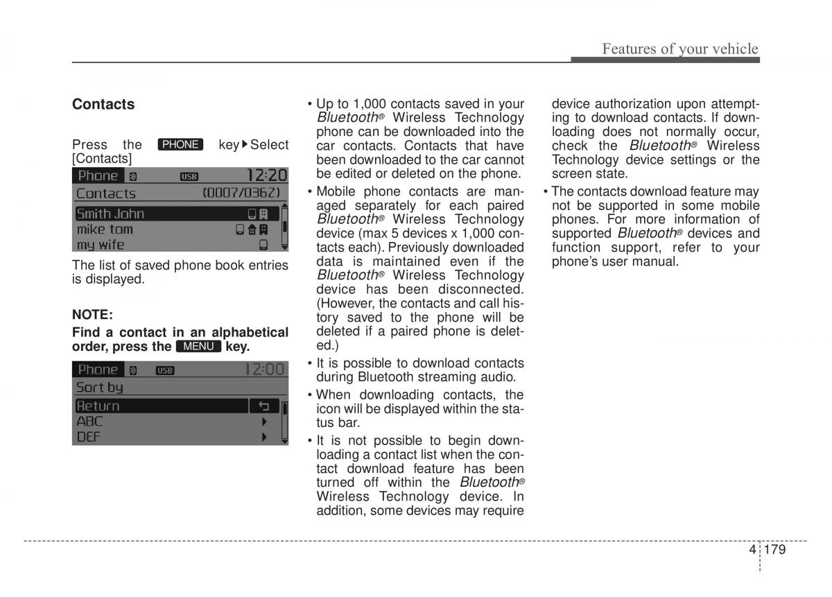 KIA Sportage IV owners manual / page 264