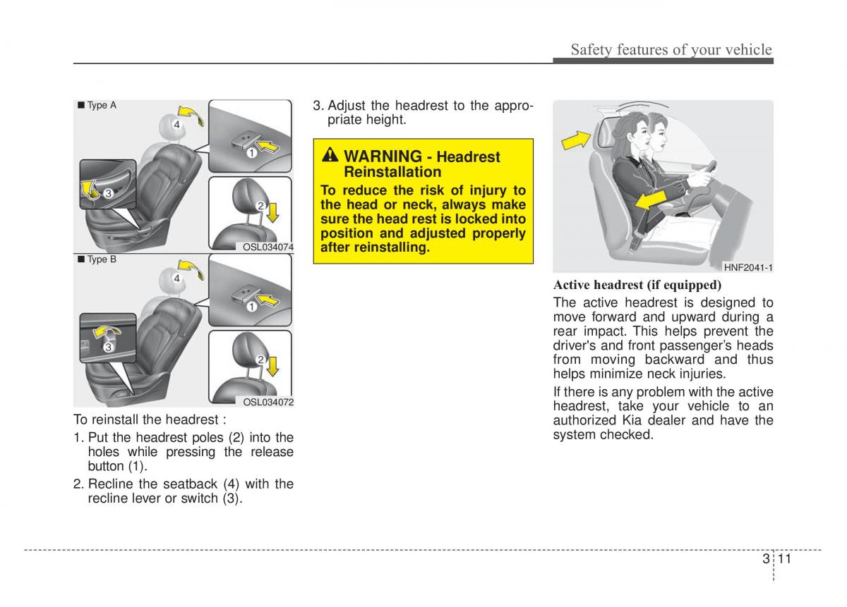 KIA Sportage IV owners manual / page 27