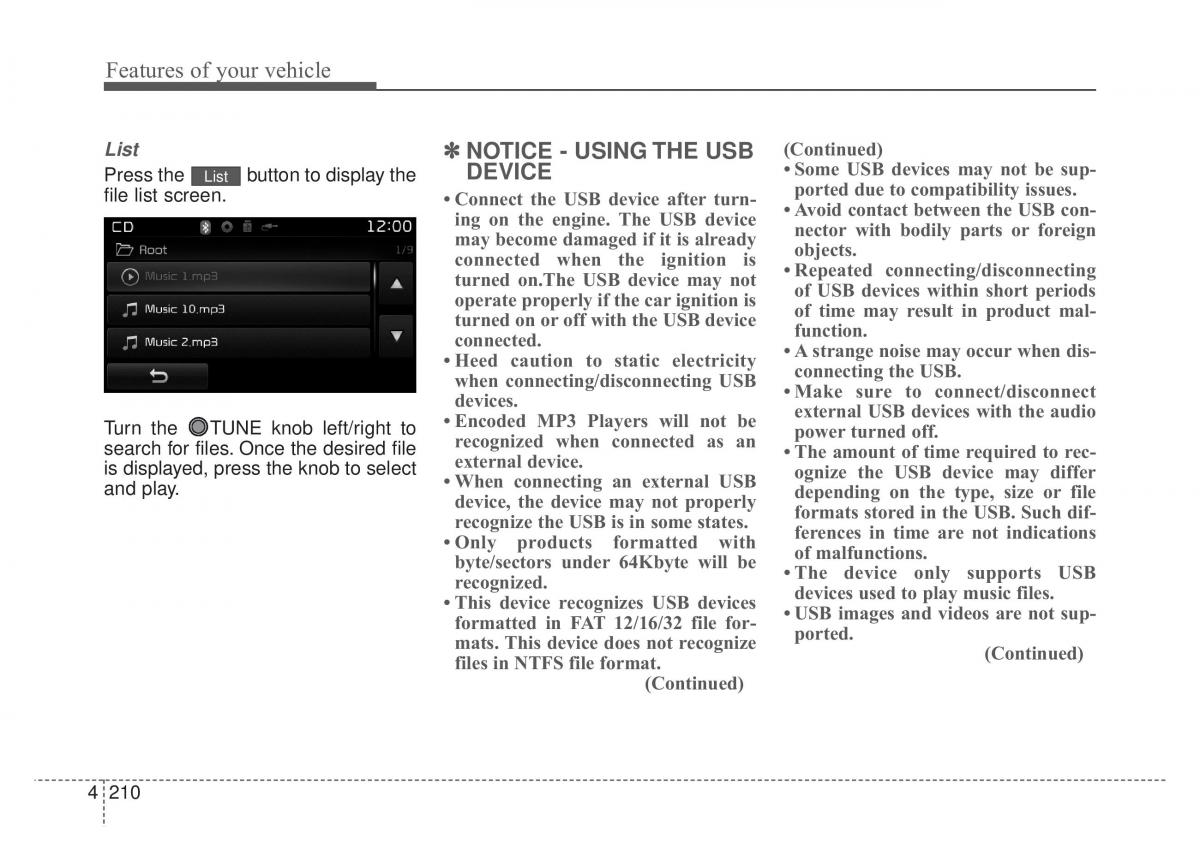 KIA Sportage IV owners manual / page 295