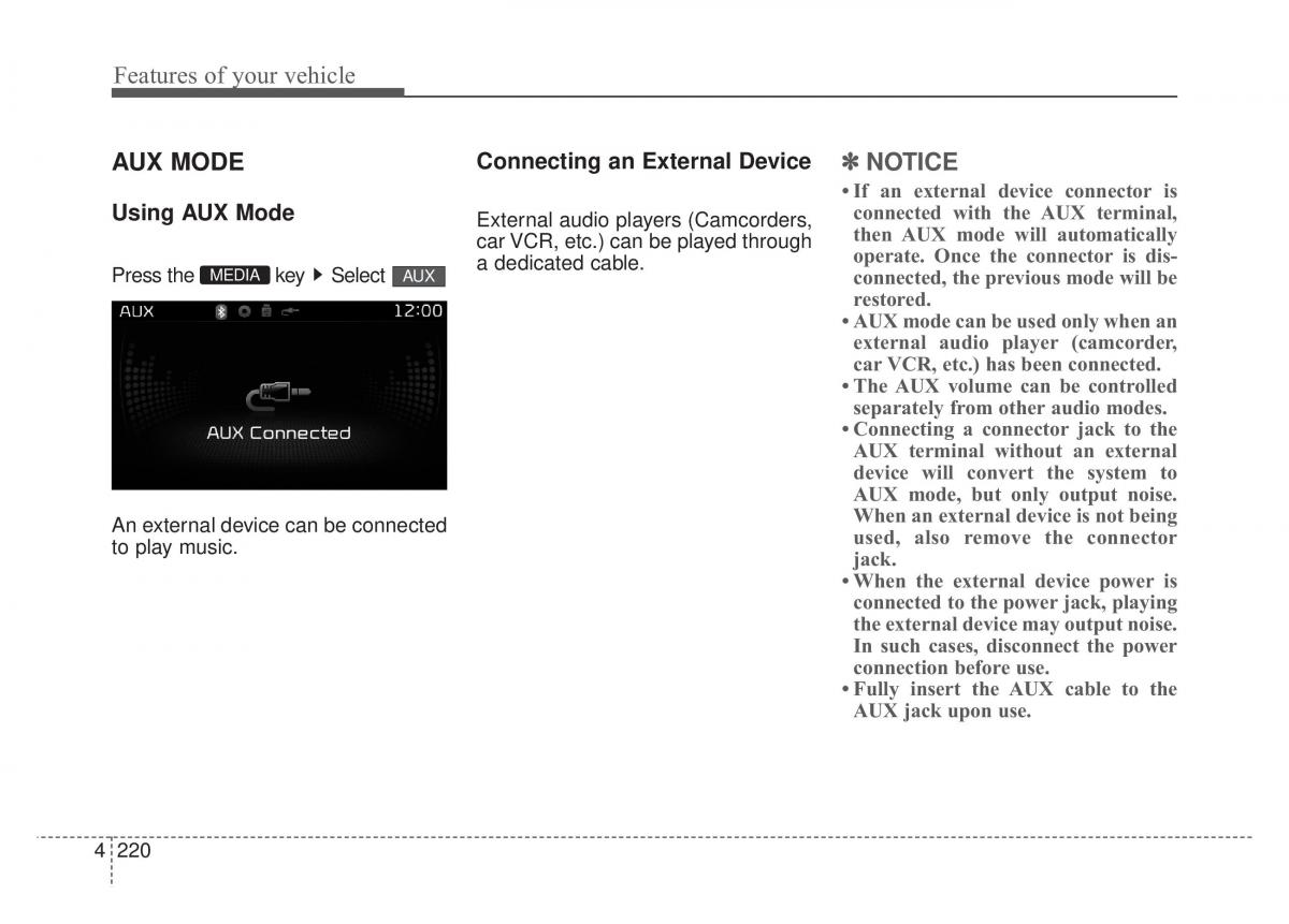 KIA Sportage IV owners manual / page 305