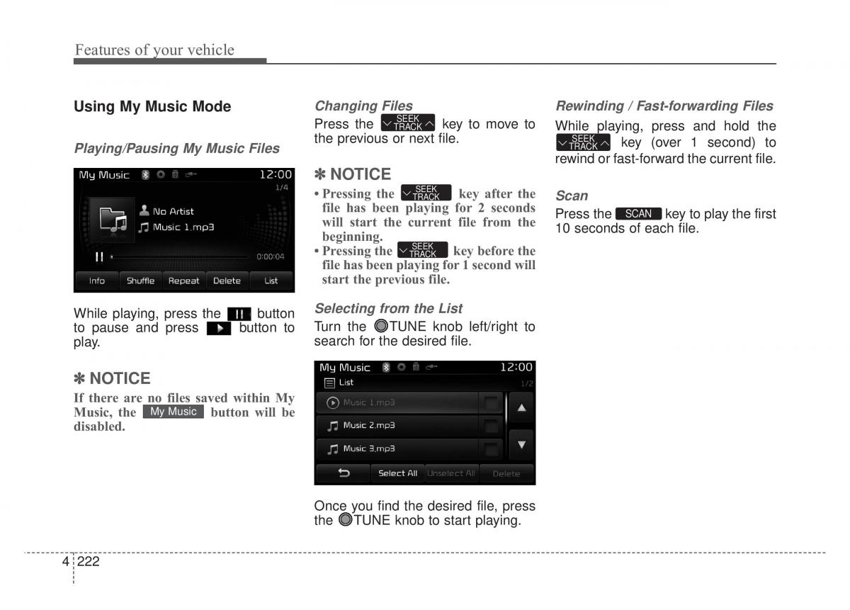 KIA Sportage IV owners manual / page 307