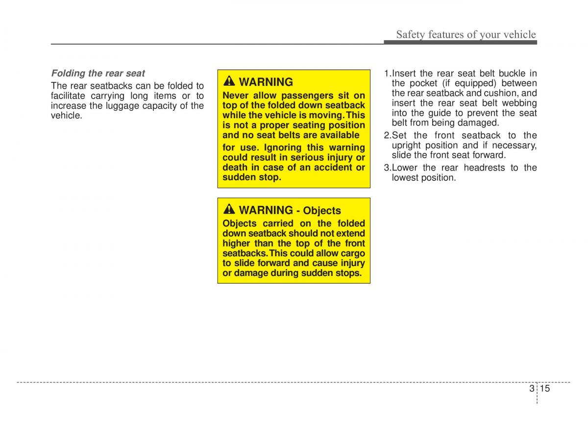 KIA Sportage IV owners manual / page 31