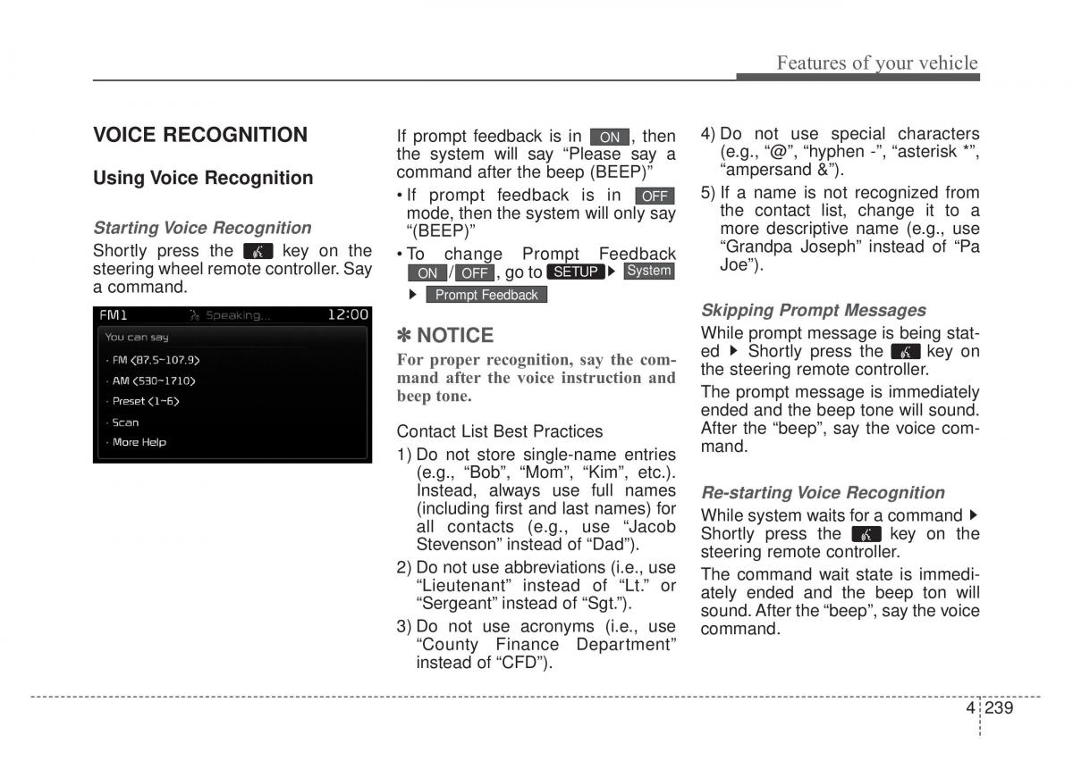 KIA Sportage IV owners manual / page 324